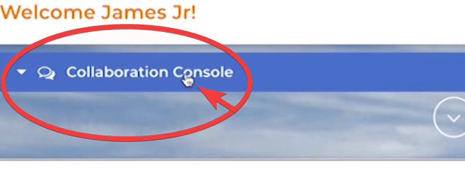 Open Your Collaboration Console