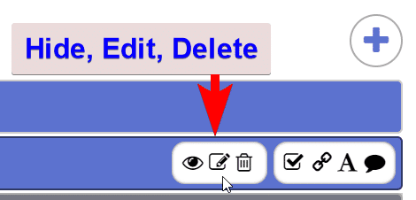 Hide Edit Delete Options Hide Edit Delete Options