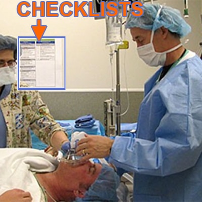 Surgeon's Checklist in Operating Room