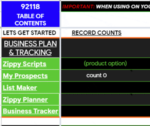 Business Plan and Tracking-5 Tools